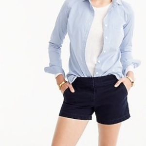 J. Crew Navy Chino Shorts